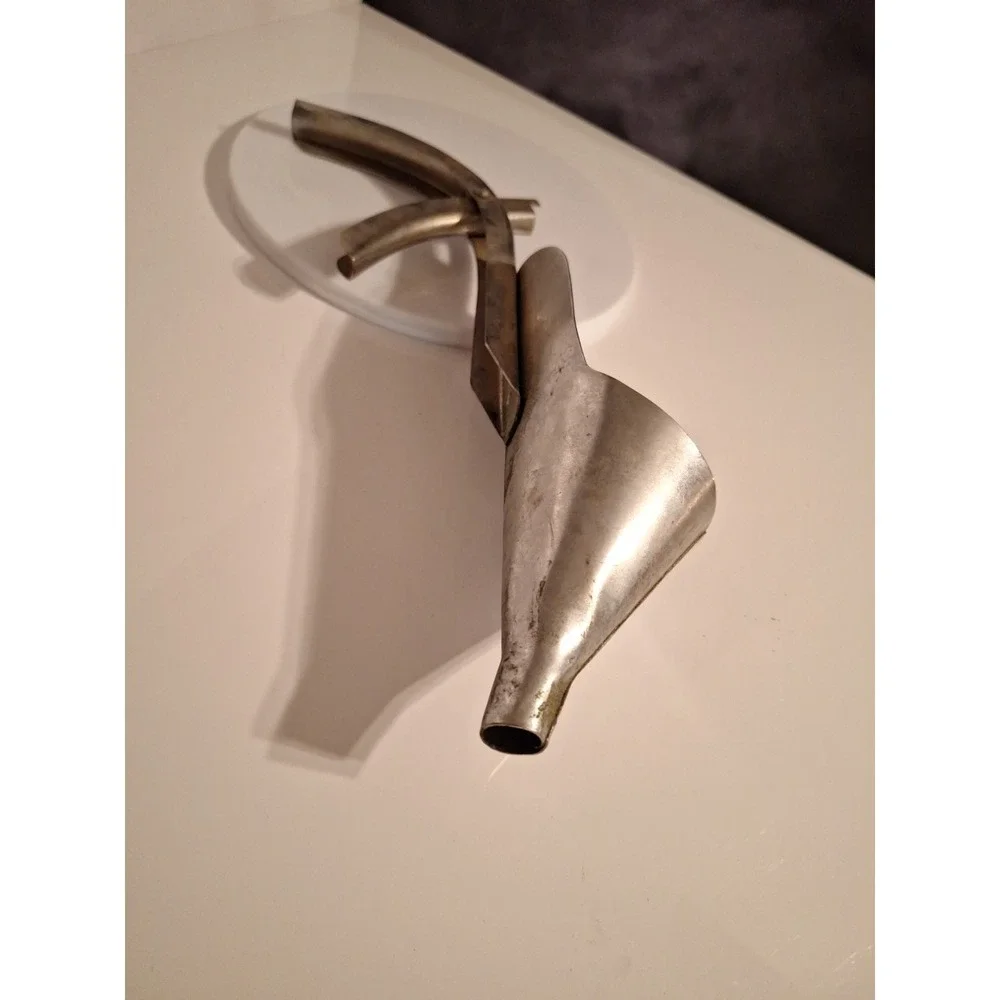 Oil / Lube Quart Can Opener, Oil Funnel Filler Self Piercing  Pour Spout Vintage